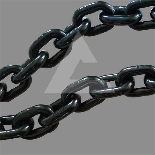 80級(jí)發(fā)黑起重鏈條打結(jié)后怎樣處理？
